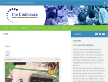 Tablet Screenshot of clubhousebeat.org